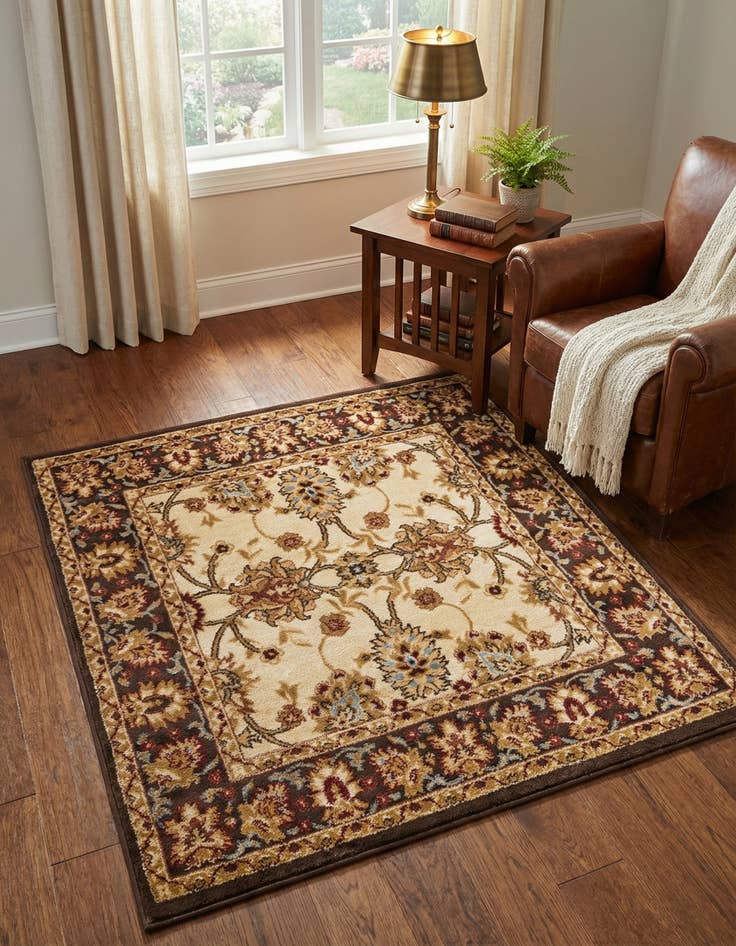 Detail image of 4' x 4' Aditi Square Rug