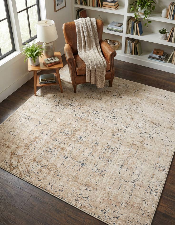 Detail image of 7' x 7' Eliza Square Rug