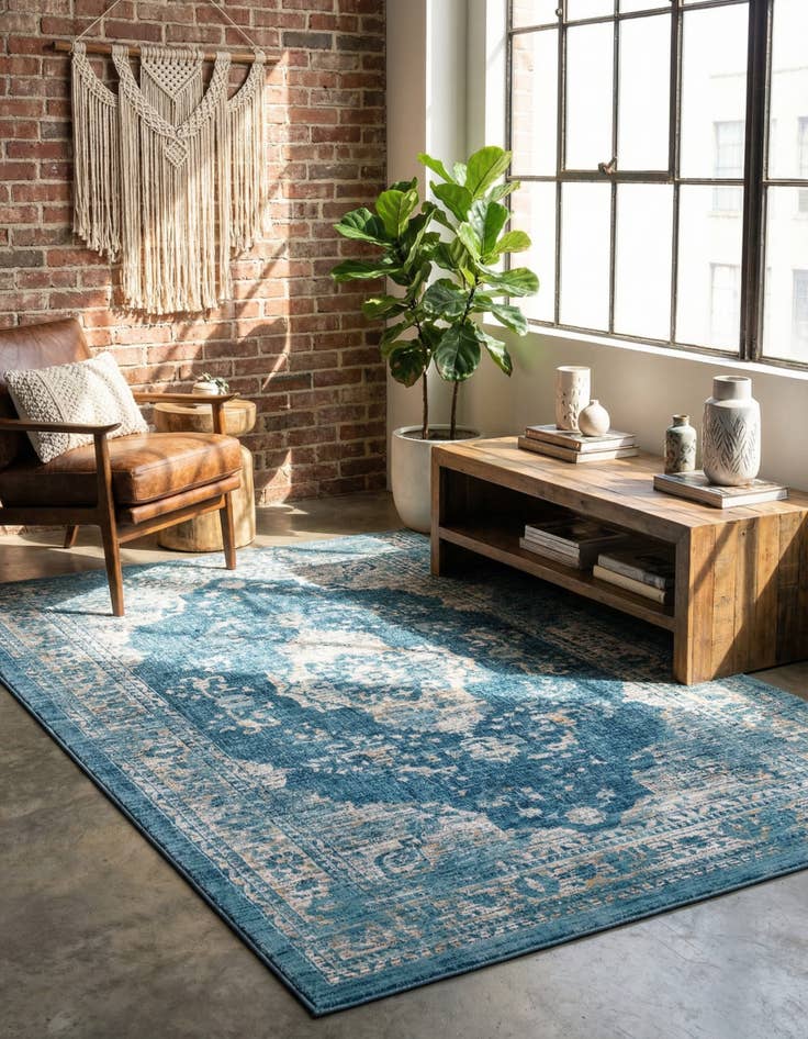 Detail image of 5' x 8' Dahlia Rug