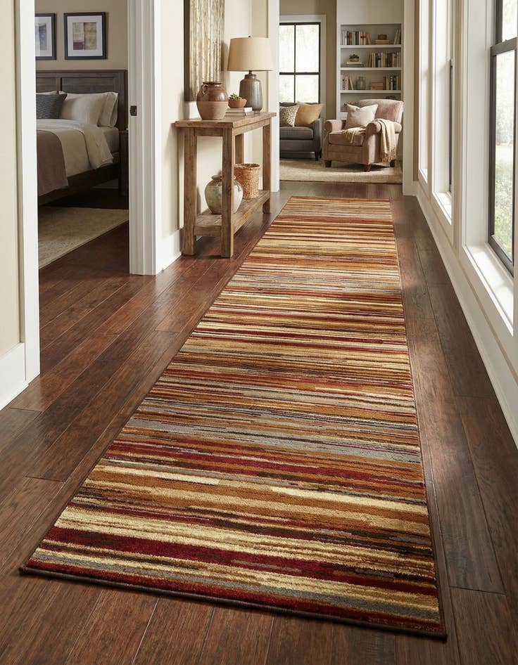 Detail image of 2' 7 x 16' Coffee Shop Runner Rug