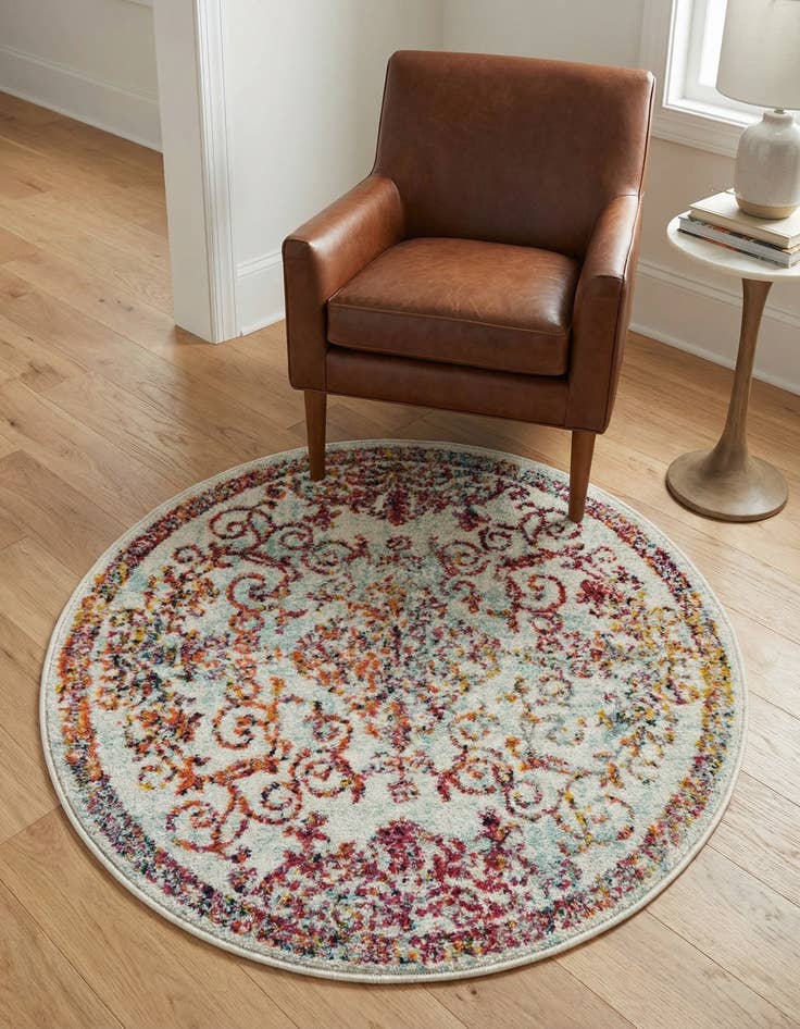 Detail image of 3' x 3' Madeline Round Rug