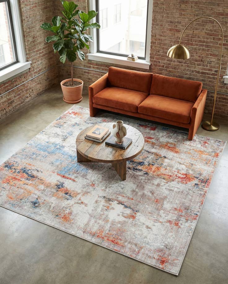 Detail image of 8' x 8' Prism Square Rug