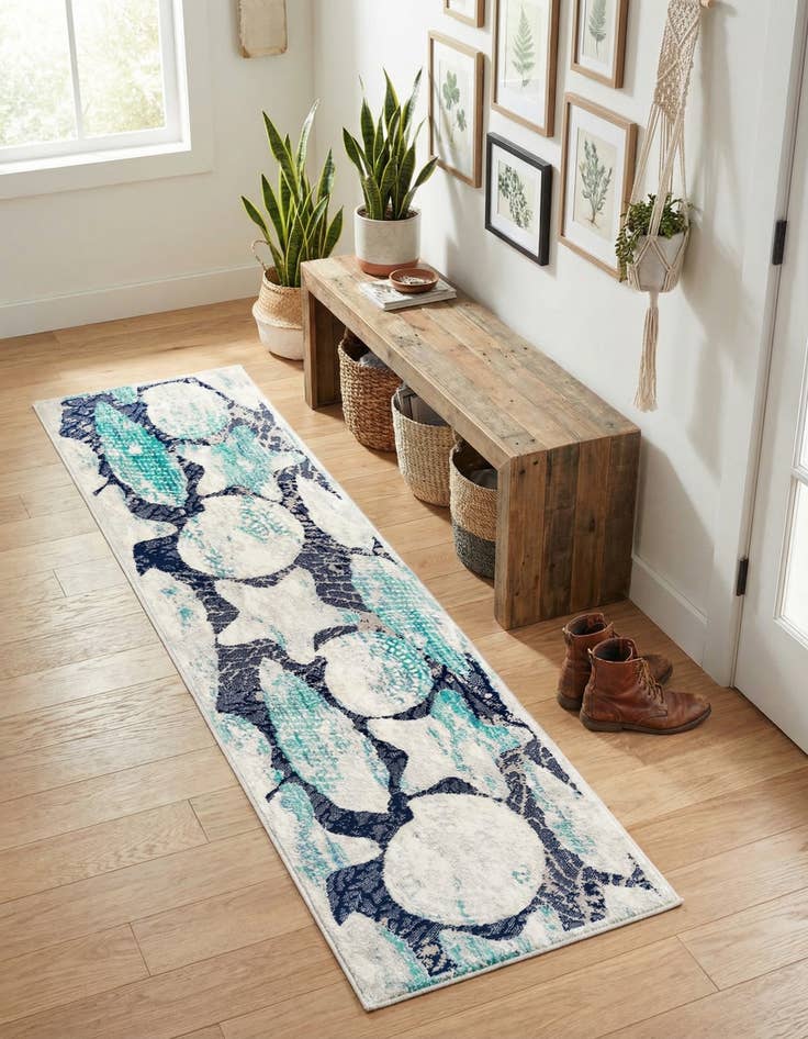 Detail image of 2' x 8' Ariel Runner Rug