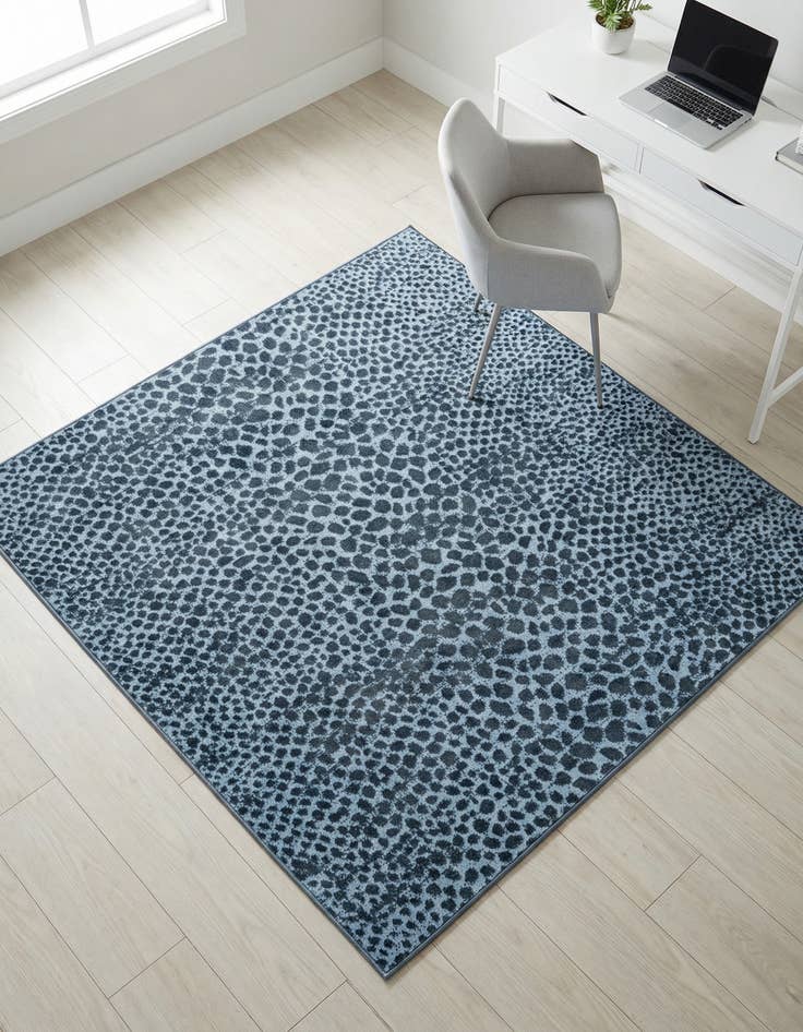 Detail image of 5' 3 x 5' 3 Kamala Washable Square Rug