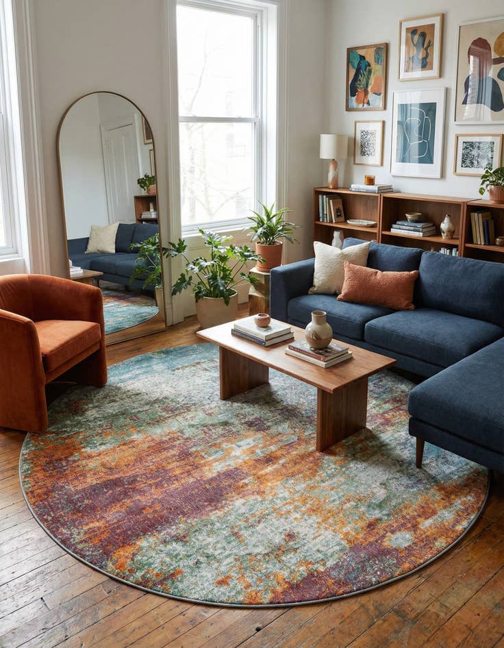 Detail image of 8' 2 x 8' 2 Paragon Round Rug