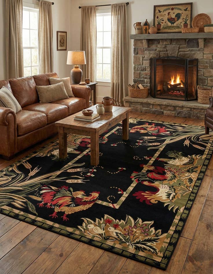 Detail image of 10' x 14' Country Rug