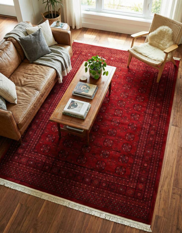 Detail image of 7' x 10' Bokhara Rug