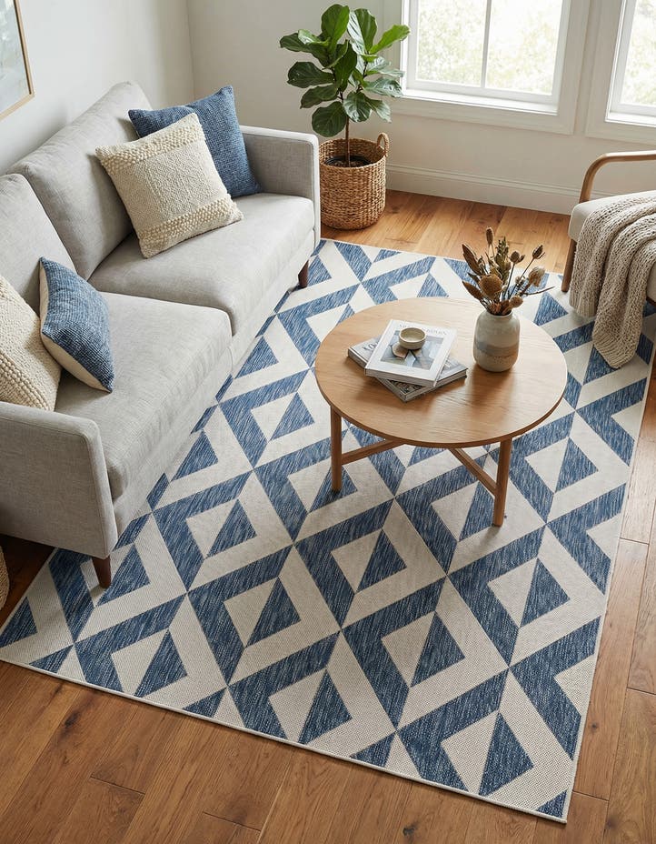5' 3 x 8' Easy-Clean Jill Zarin Napa Indoor ...