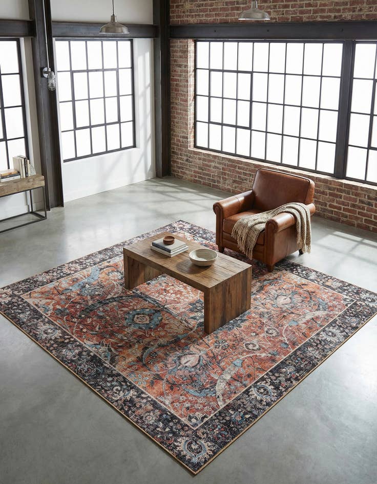 Detail image of 7' 10 x 7' 10 Timeless Square Rug