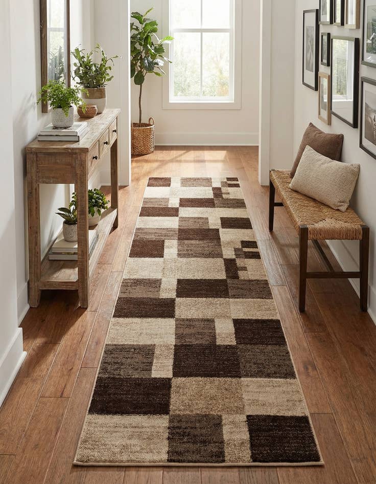 Detail image of 2' 7 x 10' Equinox Runner Rug