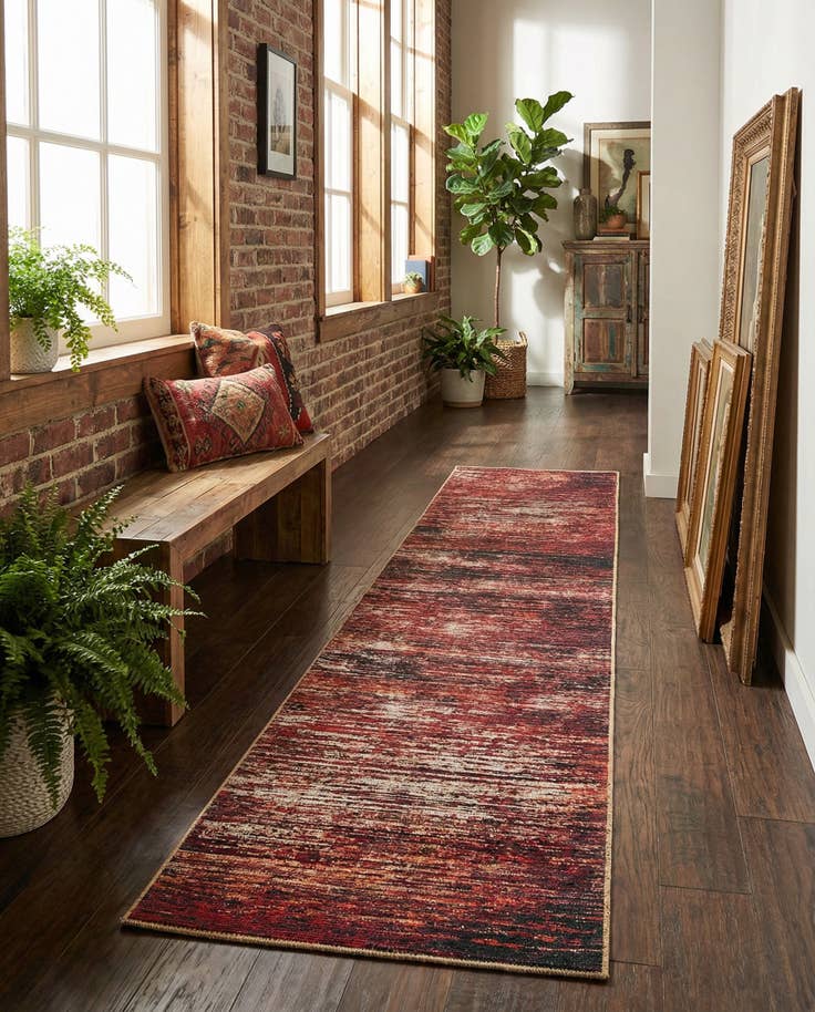 Detail image of 2' 6 x 12' Asha Runner Rug