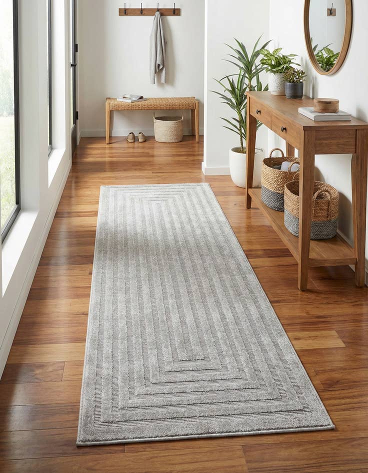 Detail image of 2' x 6' Easy-Clean Sabrina Soto Prescott Indoor / Outdoor Runner Rug
