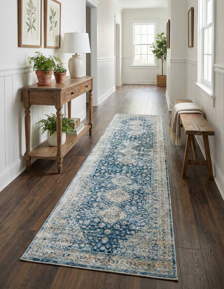 Detail image of 2' 7 x 10' 2 Newport Runner Rug
