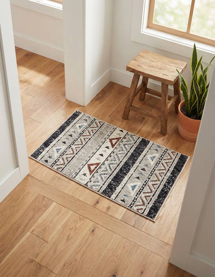 Detail image of 2' x 3' Eco Southwestern Rug