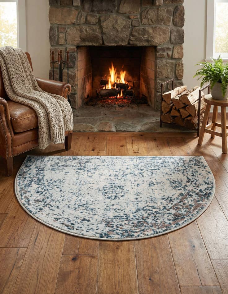 Detail image of 2' 2 x 3' 7 Monte Carlo Hearth Rug