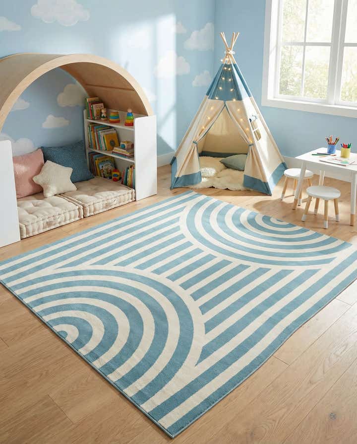7' 10 x 7' 10 Whimsy Kids Square Rug