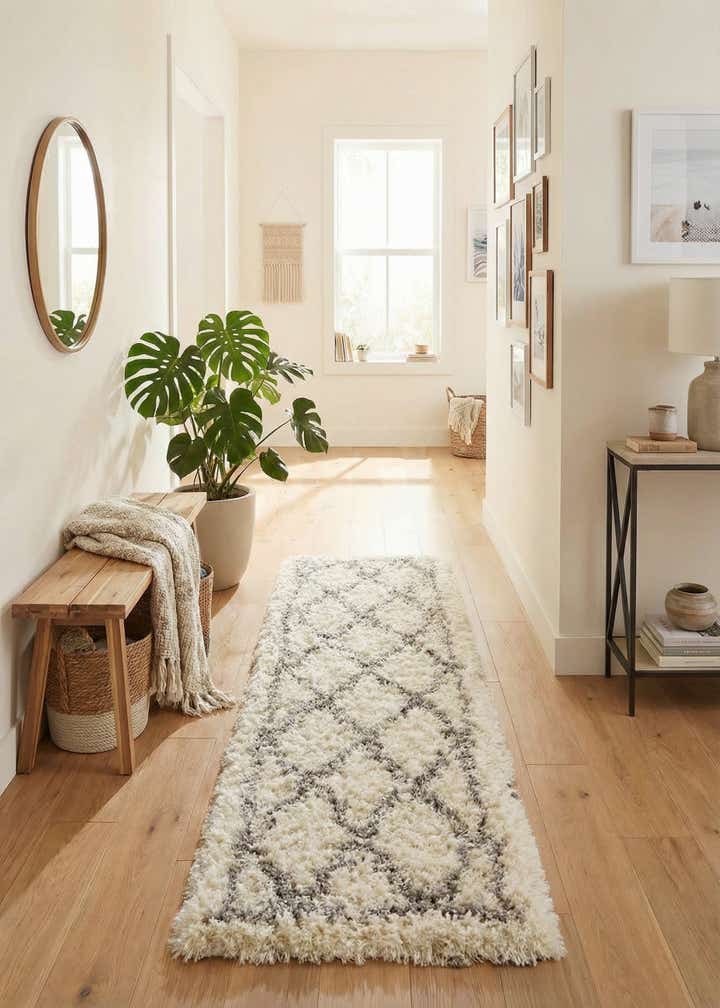 2' x 6' Infinity Shag Runner Rug