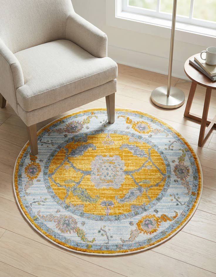 Detail image of 3' 3 x 3' 3 Paragon Round Rug