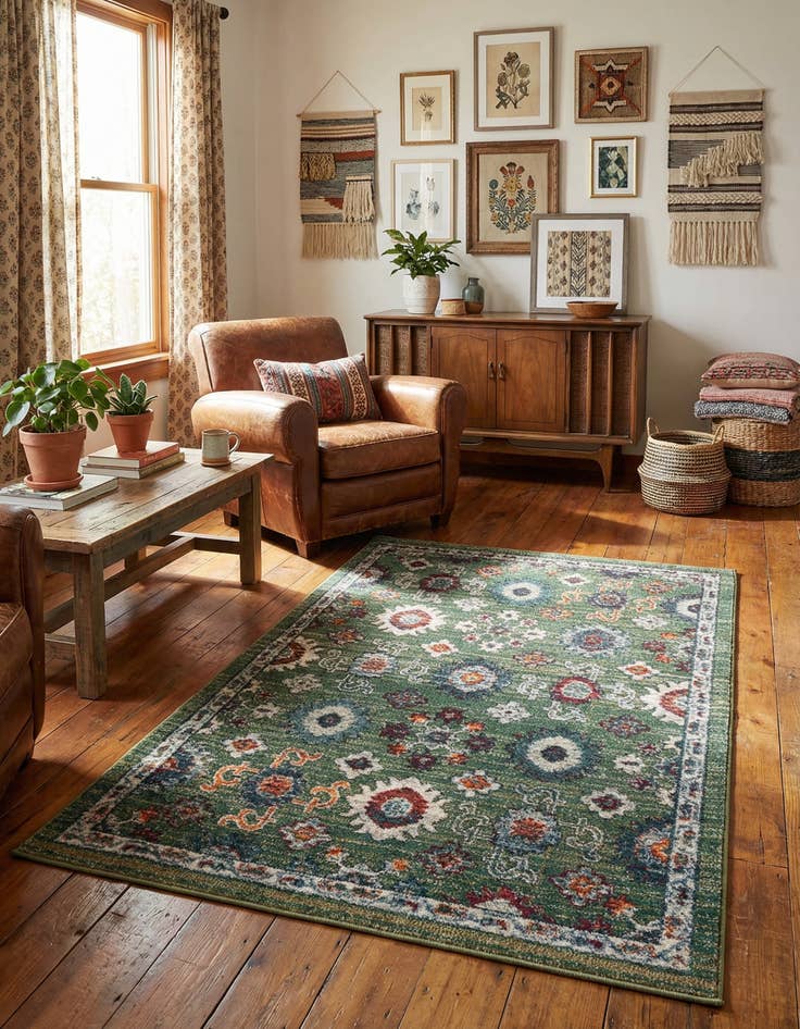 Detail image of 3' 3 x 5' 3 Isabella Rug