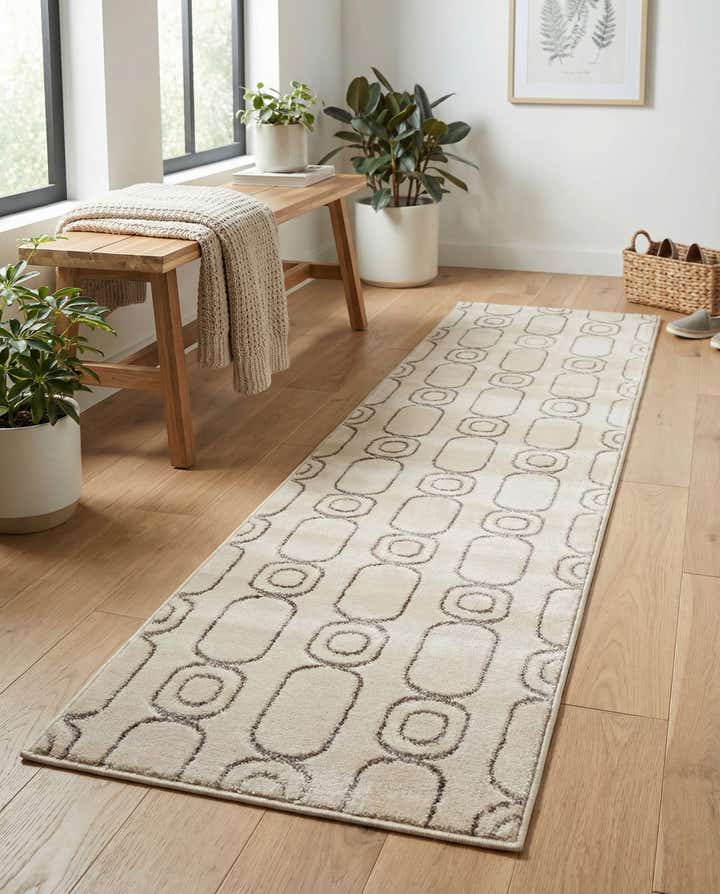 2' x 8' Vogue Geo Runner Rug