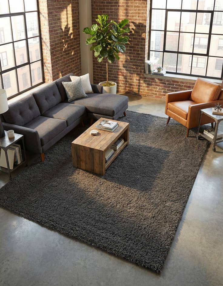 Detail image of 9' x 12' Everyday Shag Rug