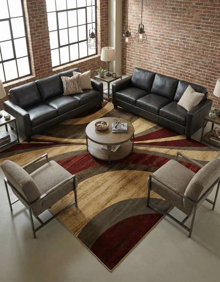 Detail image of 7' 10 x 7' 10 Cafe Square Rug