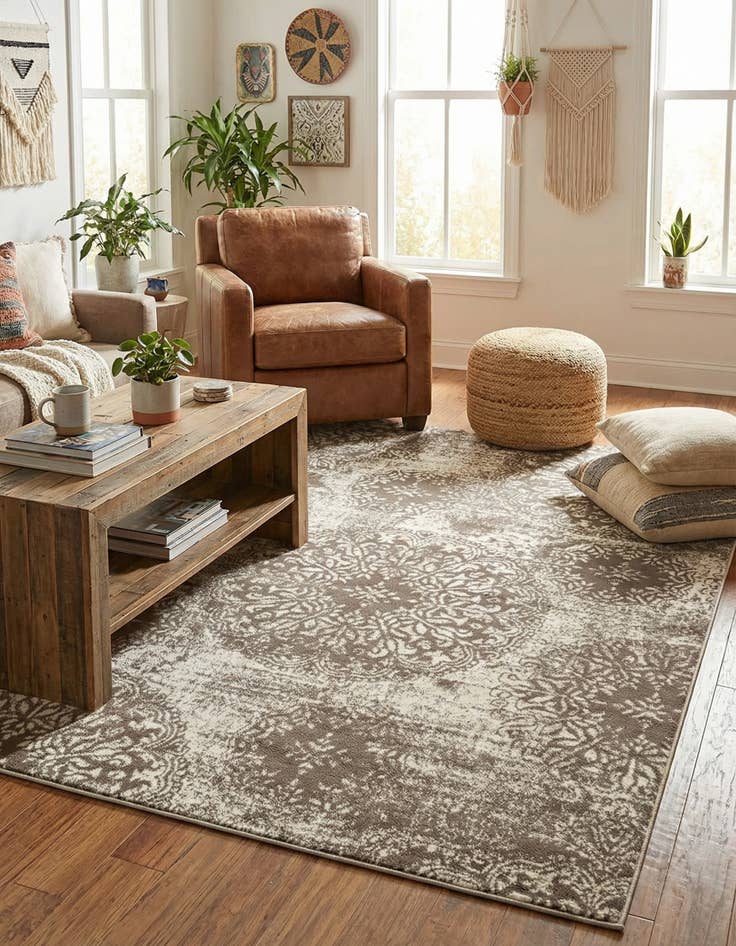 Detail image of 5' 3 x 7' Monte Carlo Rug