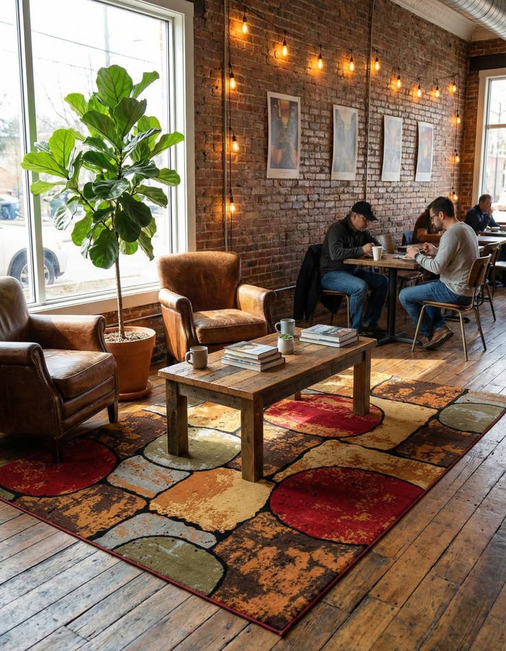 Detail image of 9' x 12' Cafe Rug