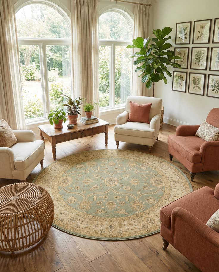 Detail image of 8' x 8' Chelsea Round Rug