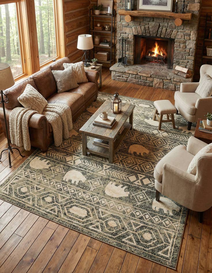 Detail image of 7' 10 x 10' Pioneer Rug