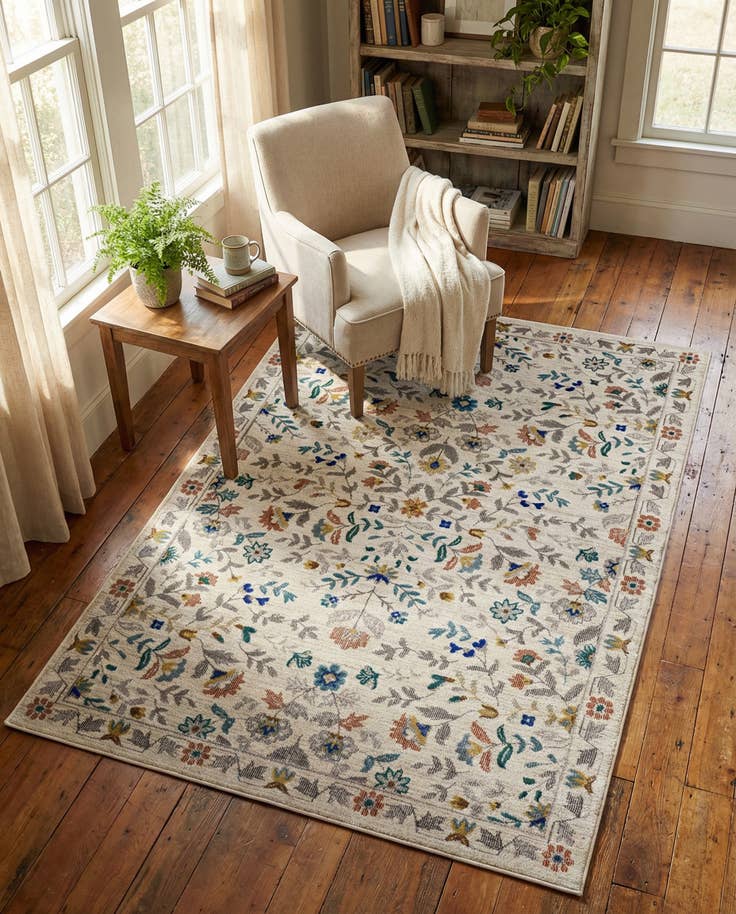 Detail image of 4' x 6' Blossom Rug