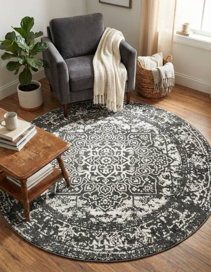 Detail image of 5' 3 x 5' 3 Arlington Round Rug