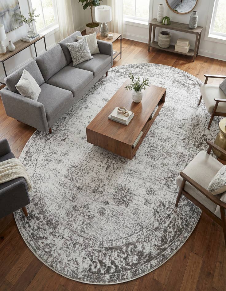 Detail image of 7' 10 x 10' Monaco Oval Rug