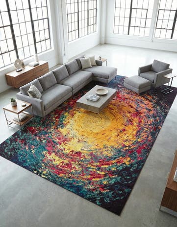 Washable Hyacinth Rug