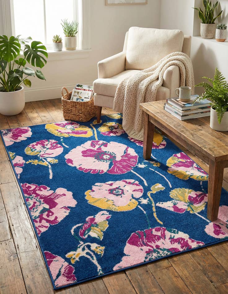 Detail image of 4' x 6' Bloom Rug