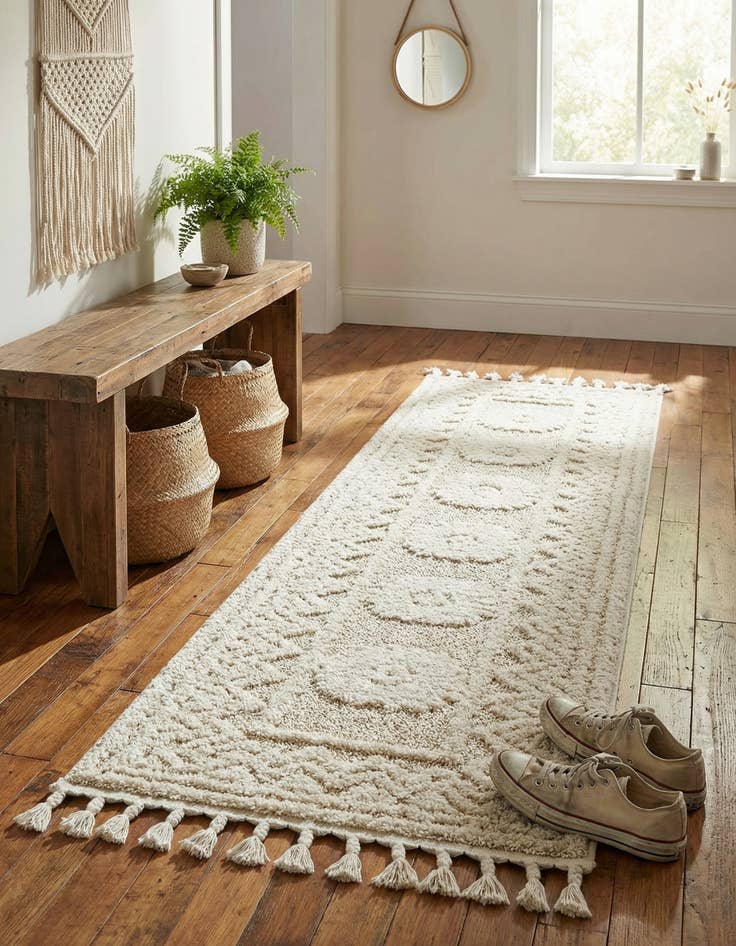 Detail image of 2' x 6' Boho Runner Rug