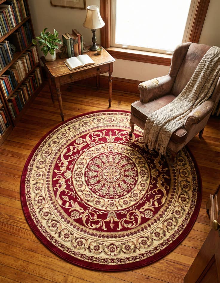 Detail image of 6' x 6' Chateau Round Rug