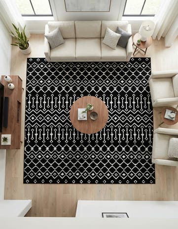 7' 10 x 7' 10 Kasbah Trellis Square Rug