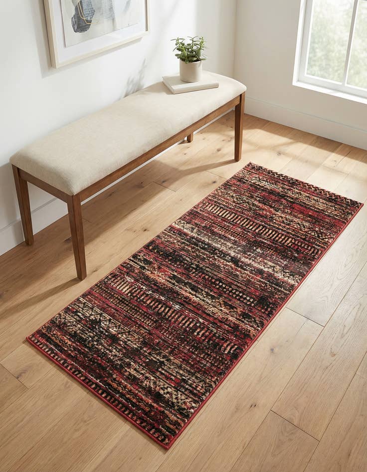 Detail image of 3' 1 x 5' 3 Saturn Rug