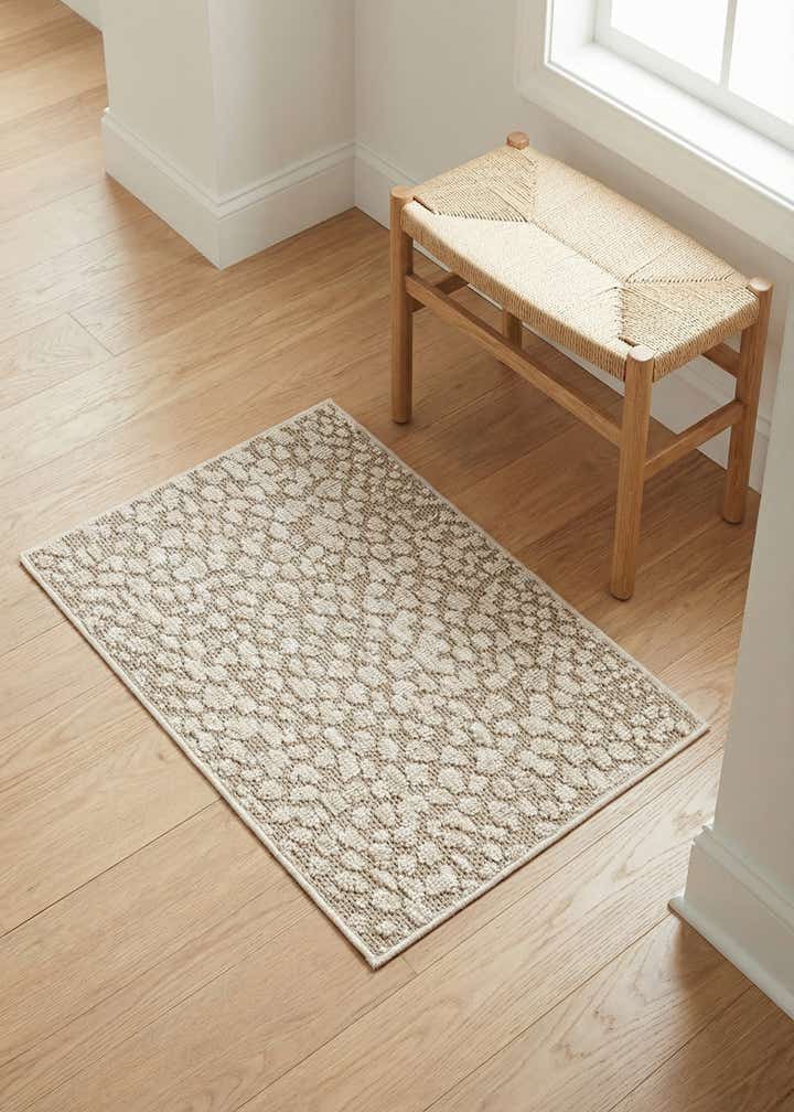2' x 3' 1 Easy-Clean Safari Indoor / Outdoor Rug