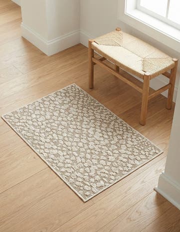 2' x 3' 1 Easy-Clean Safari Indoor / Outdoor Rug