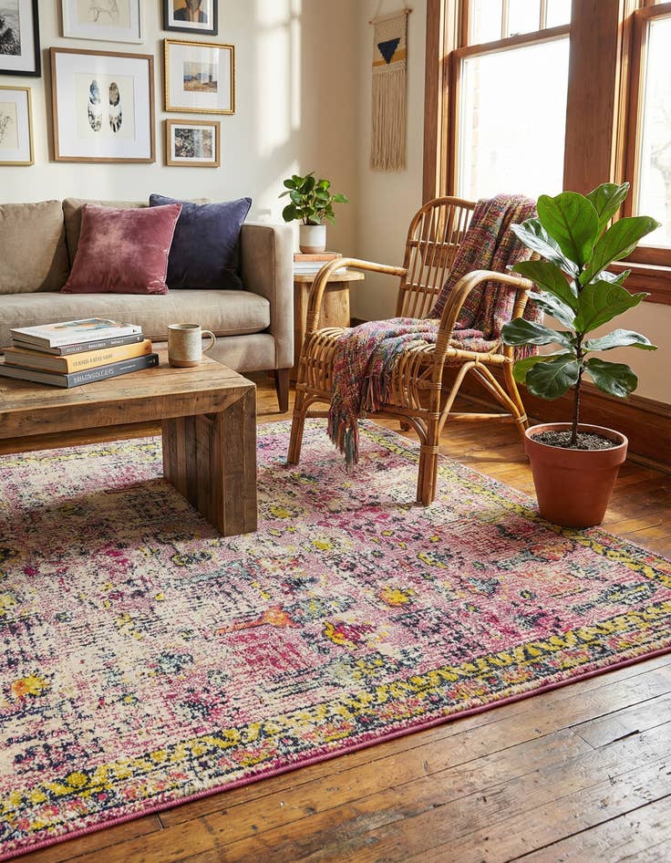 Detail image of 5' x 8' Washable Alta Rug