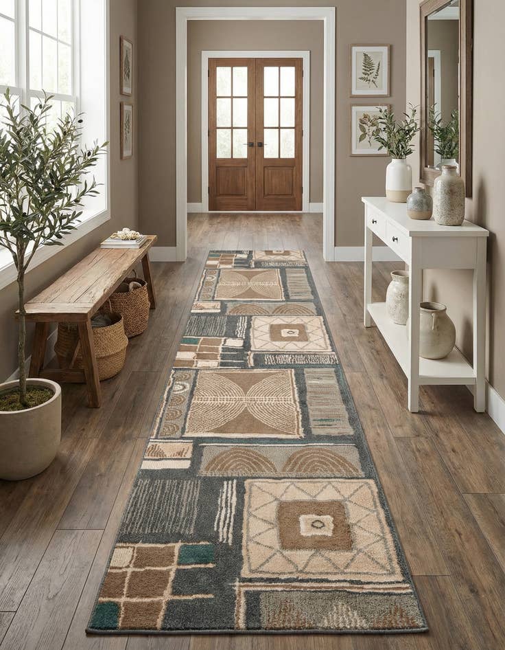 Detail image of 2' 7 x 12' Savannah Runner Rug