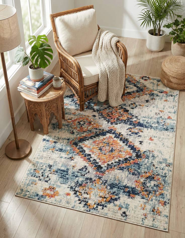 Detail image of 4' x 6' Morocco Rug