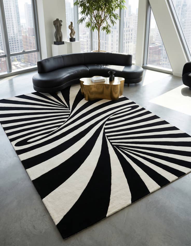 Detail image of 9' x 12' Vortex Wool Rug