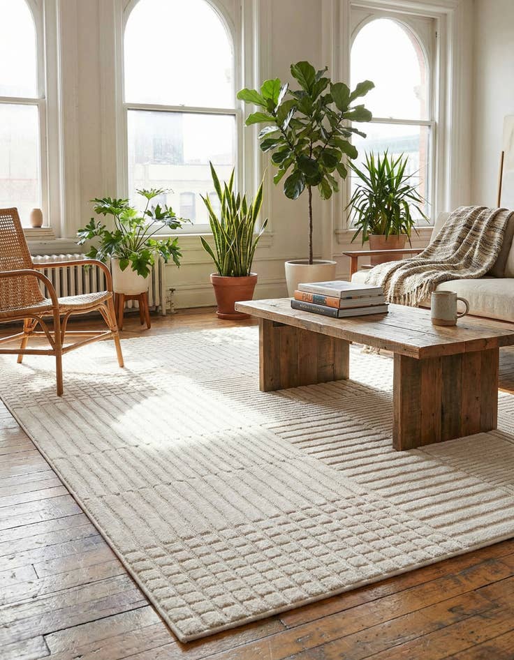 Detail image of 5' x 8' Textura Designer Rug