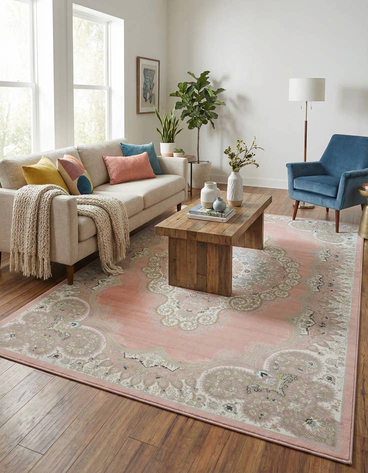 Detail image of 10' x 14' Kamala Washable Rug