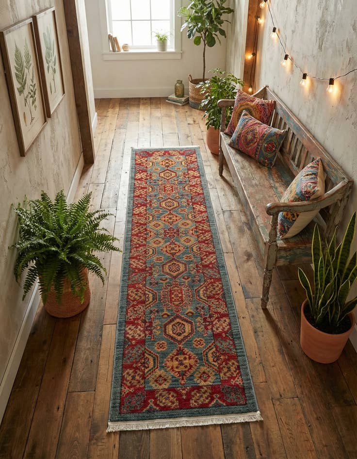 Detail image of 2' x 8' Sara Runner Rug