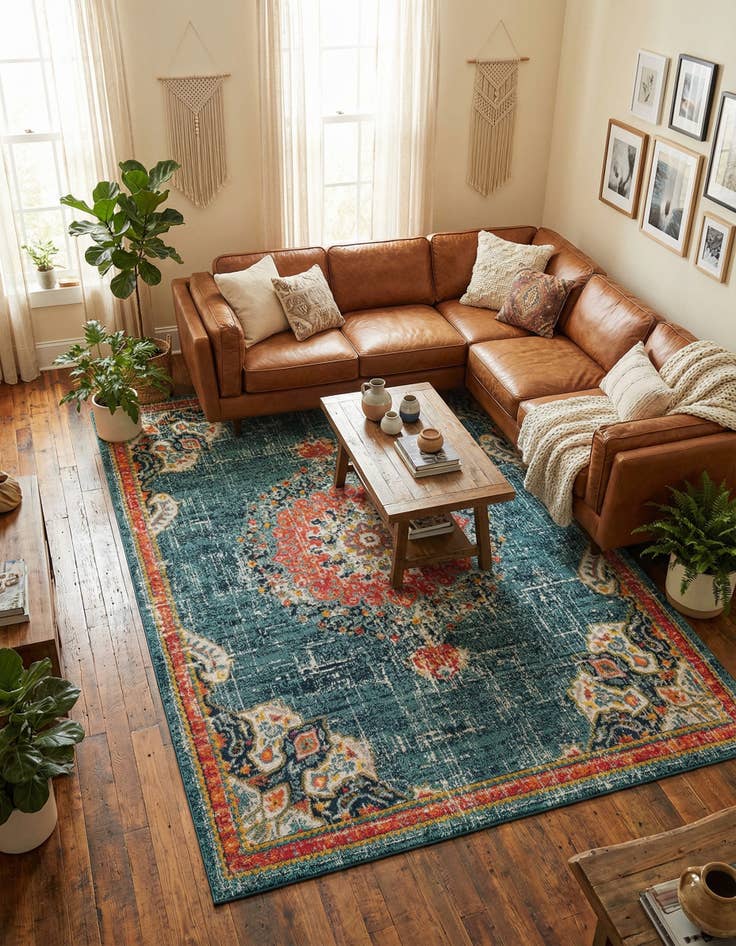 Detail image of 9' x 12' Carrington Rug