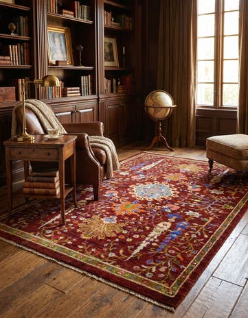 4' 1 x 6' 1 Hand Knotted Ariana Ziegler Rug